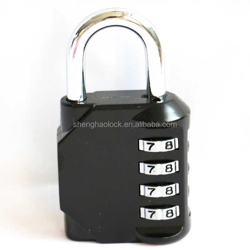 CH-604 resettable password combination padlock mailbox 4 digit/dial combination lock