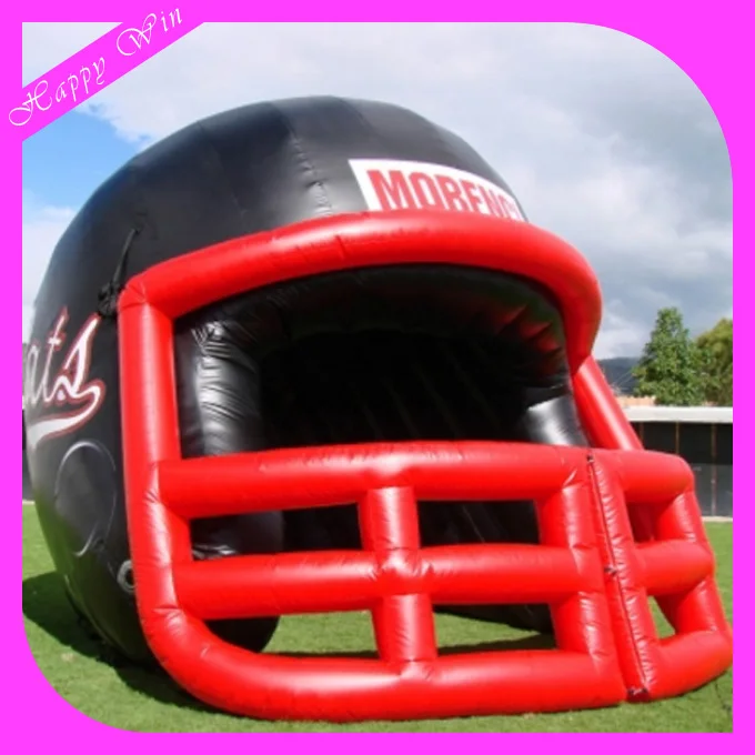 Commercial advertising baseball inflatable sports helmet large inflatable football helmet for sale