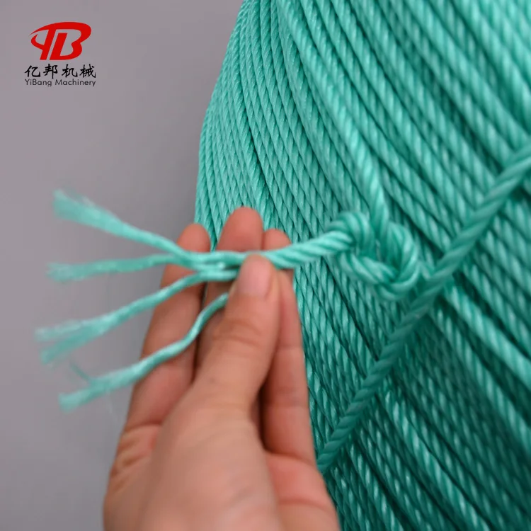Professional plastic fishing net yarn/thread making machine for wholesales