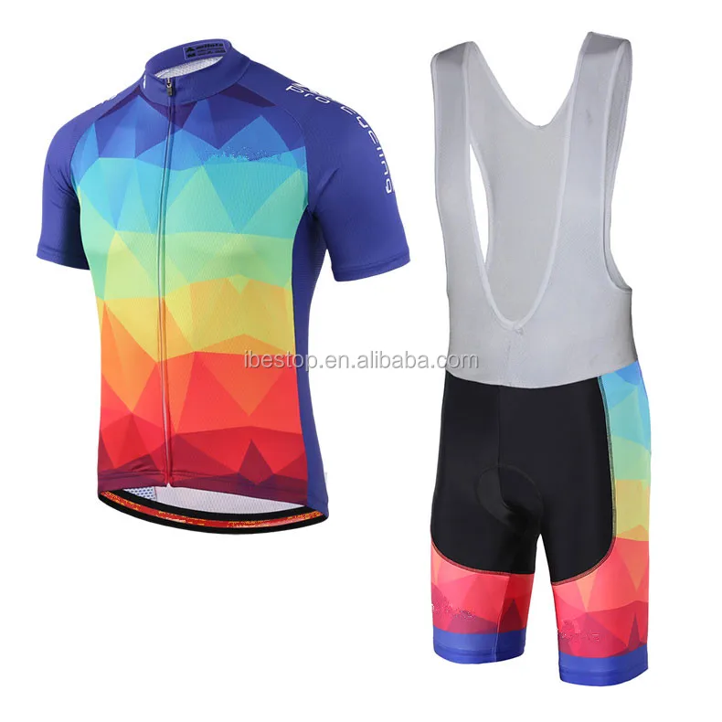 
Cycling Apparel Suit High End Fabric Pro Team Cycling Wear Cycle Jersey Oem Custom 