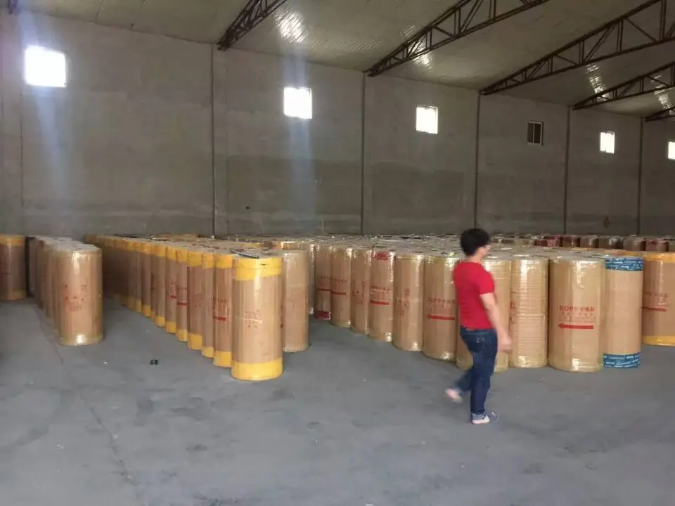 water based acrylic Adhesive Bopp packing tape Jumbo roll