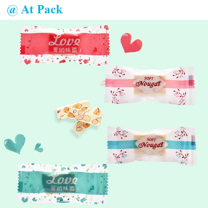 Упаковка для сладостей пищевого класса, обертка для конфет с индивидуальным принтом, термоуплотнительная обертка для конфет, Упаковочная балка