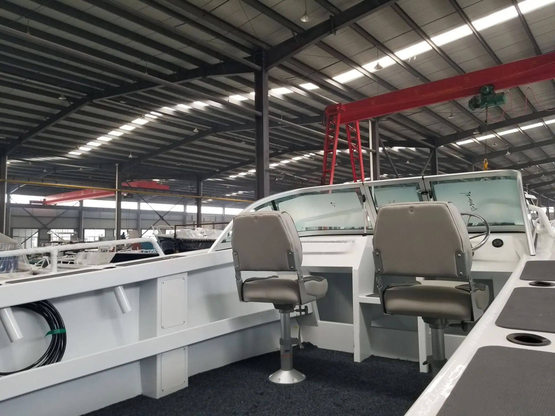 5.5m aluminum fishing boat all-welded aluminum boat