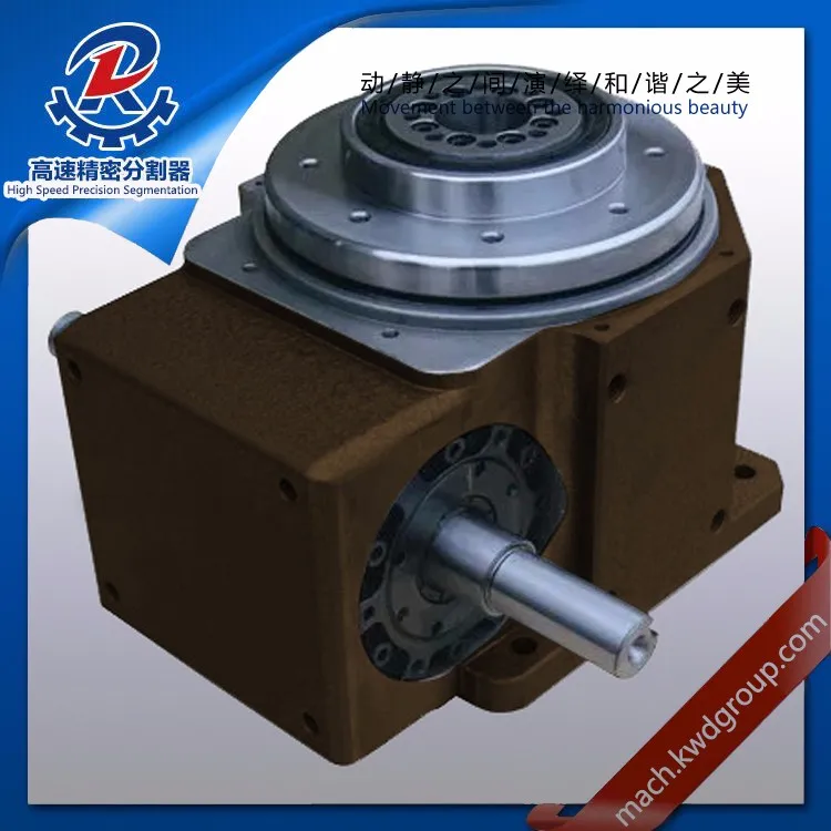 110 DT Series dividing head, Cam Indexing