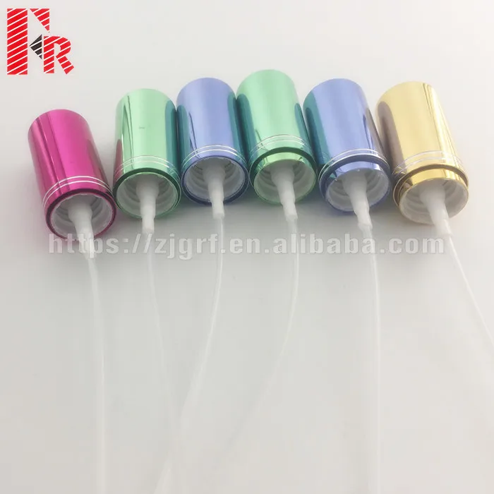 14mm customized color aluminum perfume crimp pump manual spray