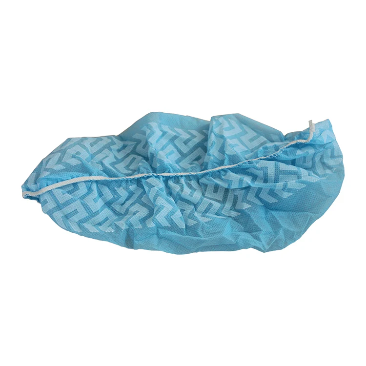 Disposable SPP Non-woven Shoe Cover with Anti-skid Printing