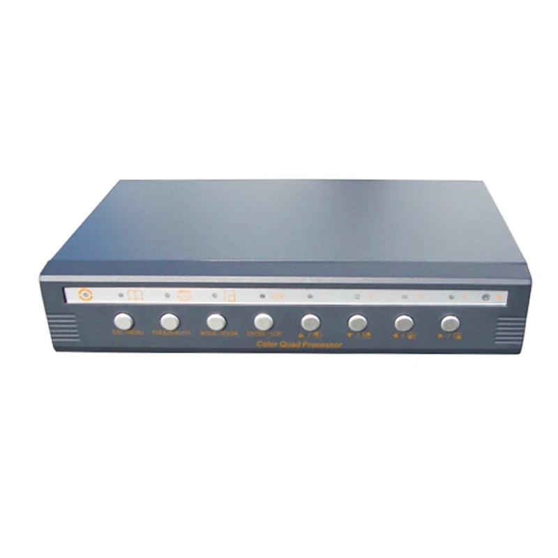
4CH Realtime Color Quad Processor VGA Video Multiplexer 