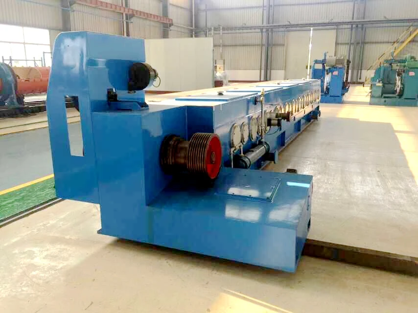horizontal type heavy duty in China price copper wire rod drawing machine with standard