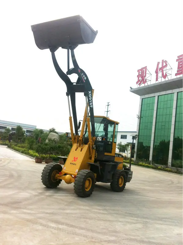 XD918F, г/п 0,8 т ковшовый погрузчик с высокой разгрузкой