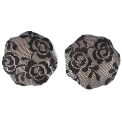 Waterproof Silicone Undercover Reusable Self Adhesive Lace Nipple Covers Silicone Nipple Pasties