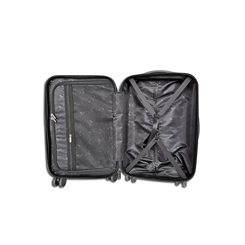 Жесткий Чехол для багажа на молнии из АБС-пластика с принтом 20/24 дюймов