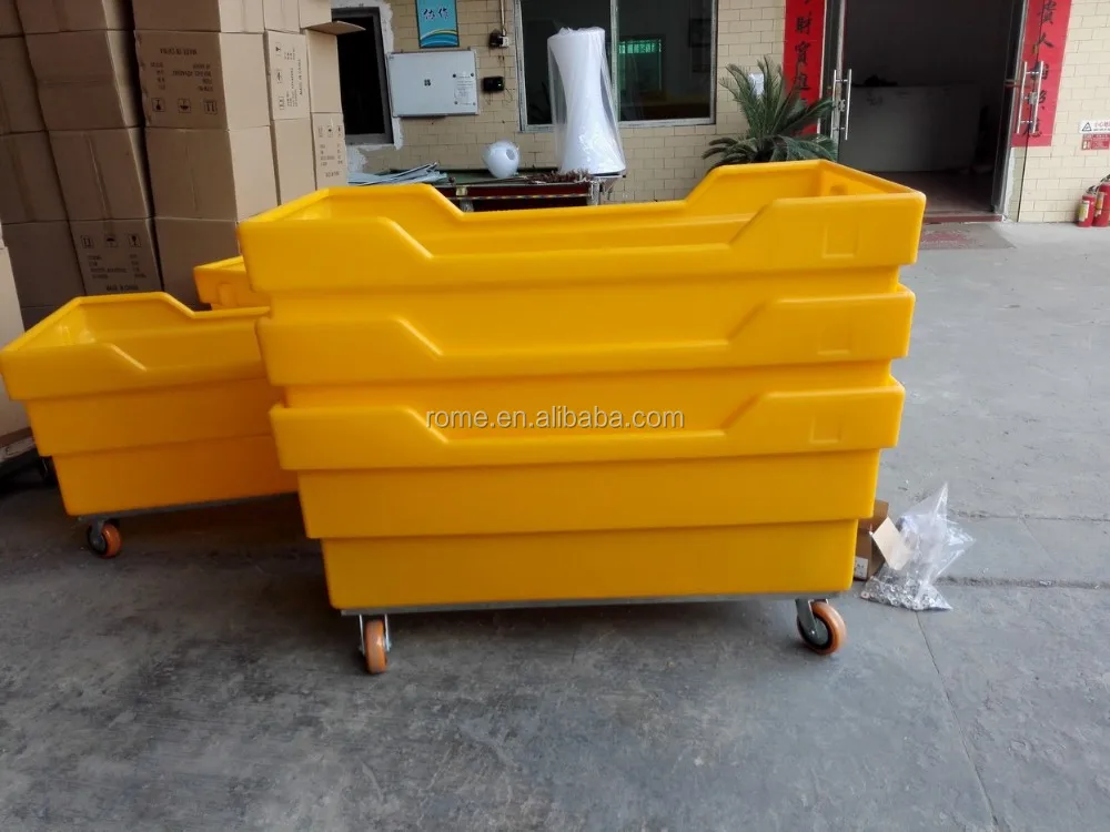 
hospital laundry cart/hotel cleaning lanudry trolley 