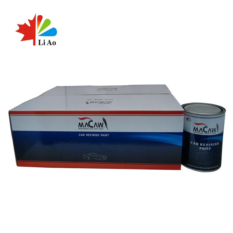 hot sale tinting white car paint acrylic 1K solid color tinter car paint