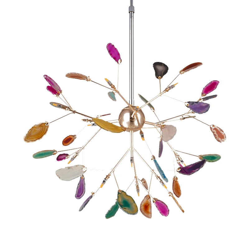 Factory direct customizable postmodern creative personality original living room bedroom commercial LED chandelier