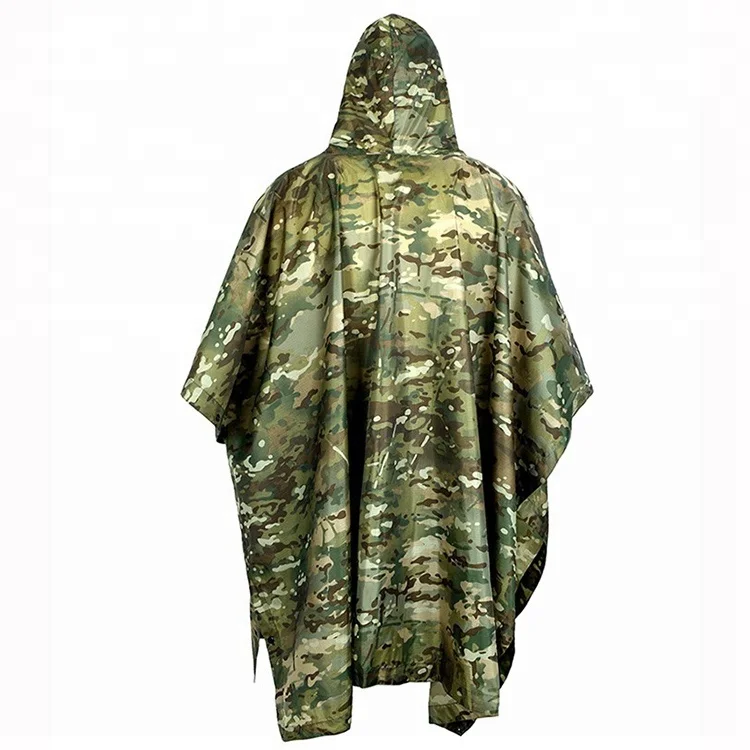Waterproof Outdoor Hunting Hiking Windproof Camouflage Clothing Raincoat