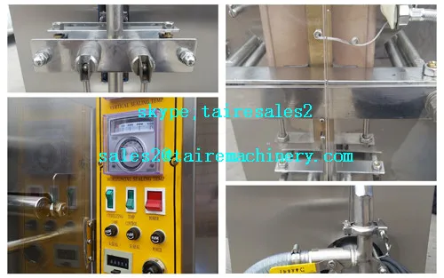 automatic mineral drinking pure pouch bag sachet water filling packing making machine with good price