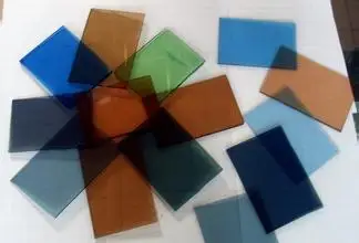 Building Glass bronze blue grey green brown 3-19mm tinted / reflective glass