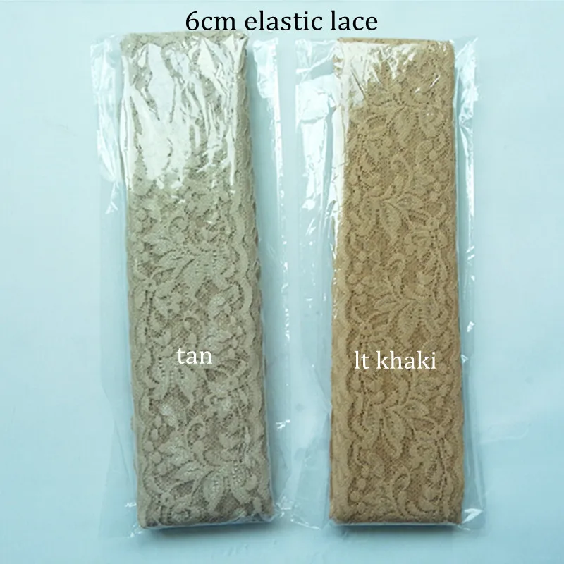 stretch 6cm lace elastic for adults headbands by yard -lace wedding hair accessories