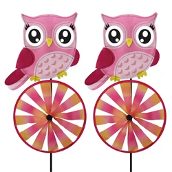 Owl cartoon windmill pinwheel for kids