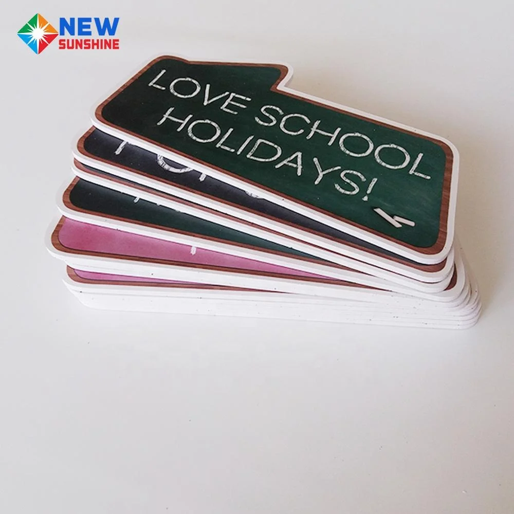 
Promotional digital printing Die Cut PVC, pvc Foam Board Signs 
