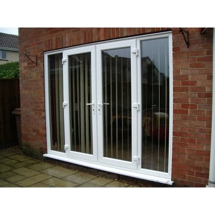 Modern design exterior PVC doors/grills pvc windows and upvc doors