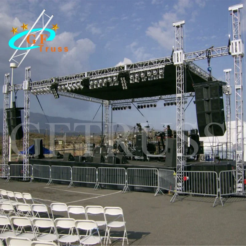 Keder Aluminum Outdoor  Truss Stage with Covering