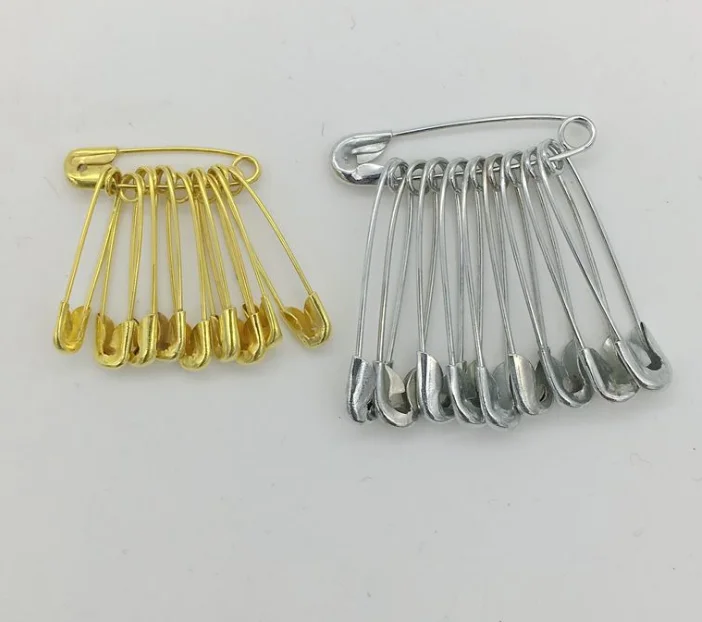 Wholesale Garment Accessory Colorful Eco-Friendly Metal Safety Pins