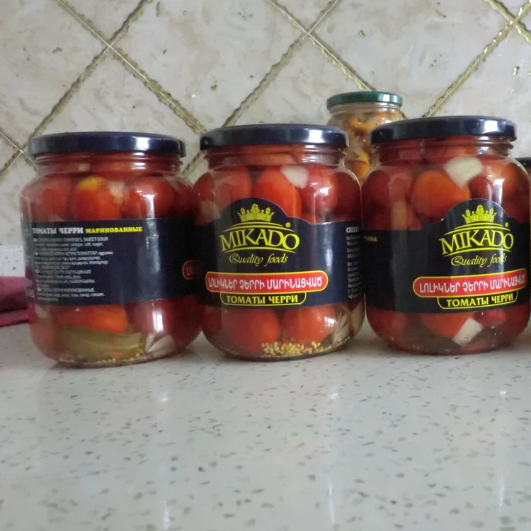 Chinese new crop bulk canned tomato marinated