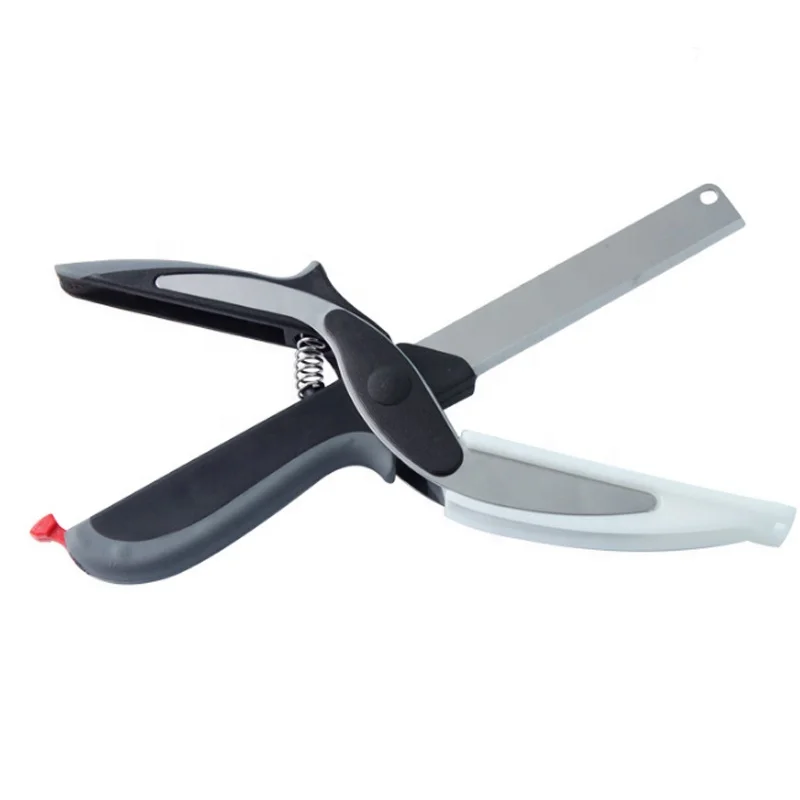 
Easy Cutting Professional 2Cr14s/s+PP+TPR heavy duty stainless steel multifunctional kitchen scissors Clever Food Scissors Food Scissors