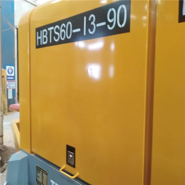 HBT60S-13-90 легкий прицеп бетонный стационарный насос для продажи