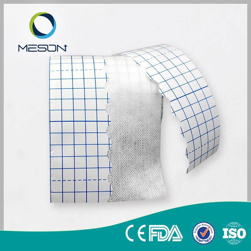 Medical Appliances non woven Dressing Retention Tape with S-Release Liner Secures Primary Dressings tape roll