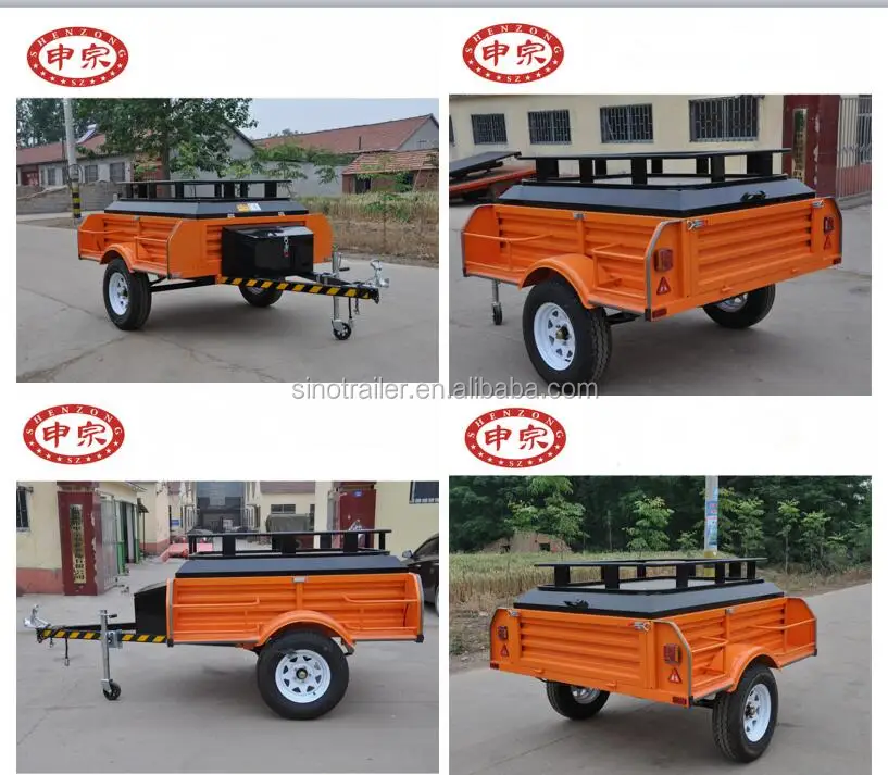 Маленький автомобильный прицеп для путешествий