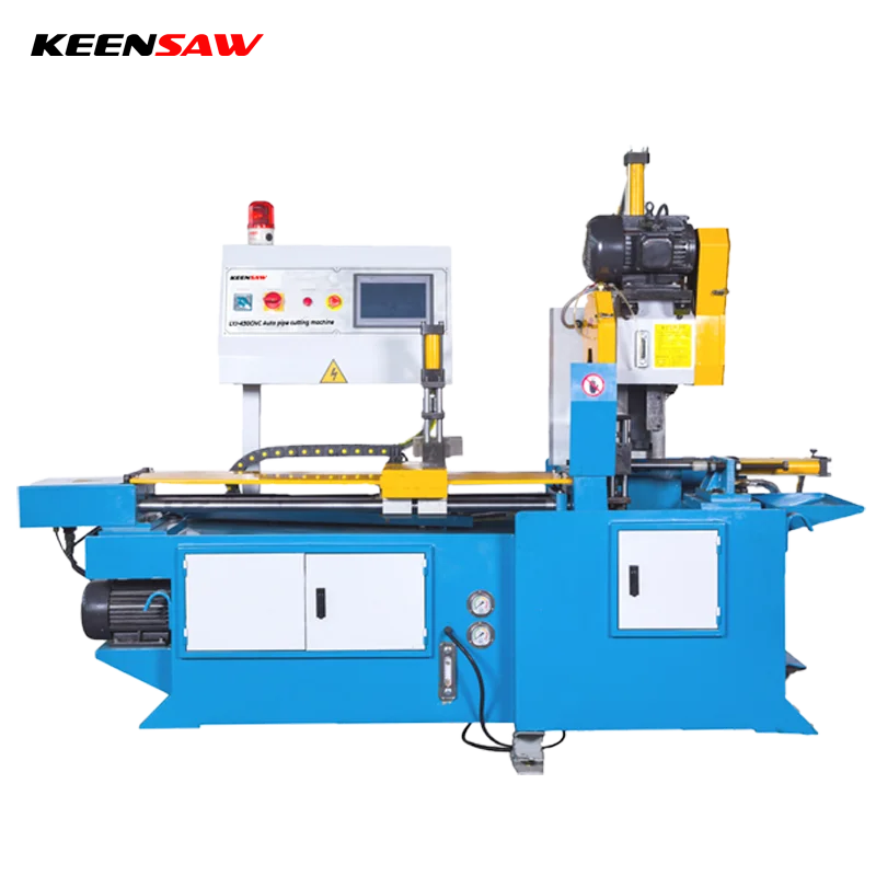 Automatic Metal Circular Saw Electric Tube Stainless Steel Pipe Cutter LYJ-450CNC-B