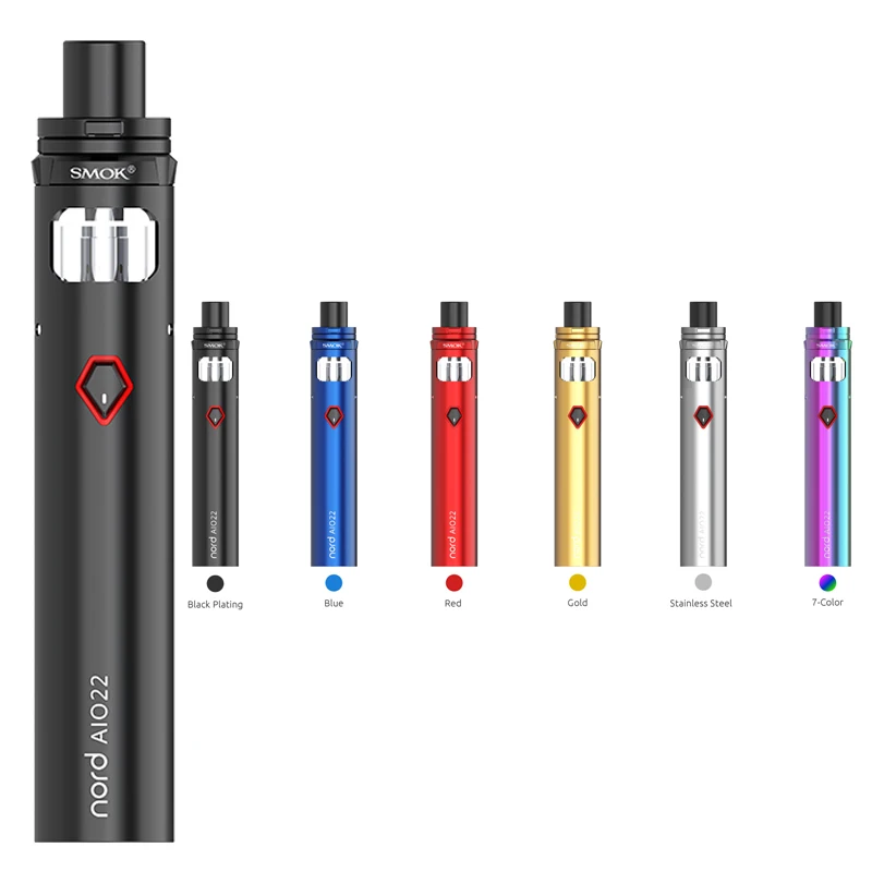 
2018 newest NORD AIO 22 kit 2000mAh 0.6 ohm 1.4ohm 3.5ml 