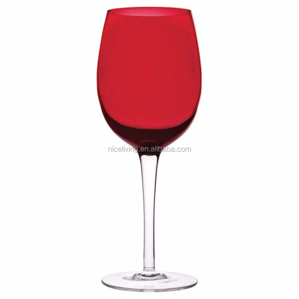 
Versatile Red Finish Wine Glasses 16oz / 450ml 