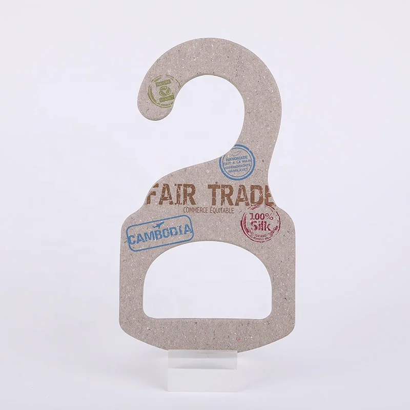 low price hot sale scarf cardboard paper card board adhesive durable scarf hangers for retail