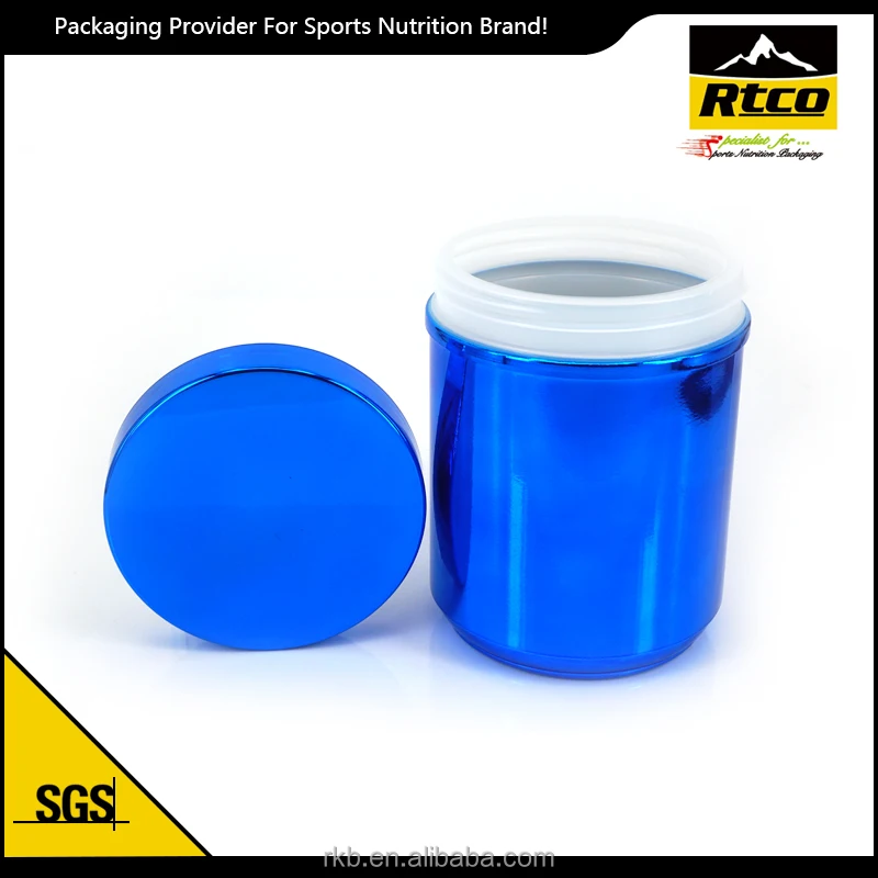 RCTO металлизированного пластика банку питания пластиковый контейнер