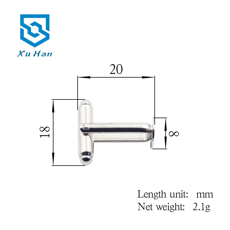 
Manufacturer Direct Selling, High Quality Metal Brass cufflink stud 