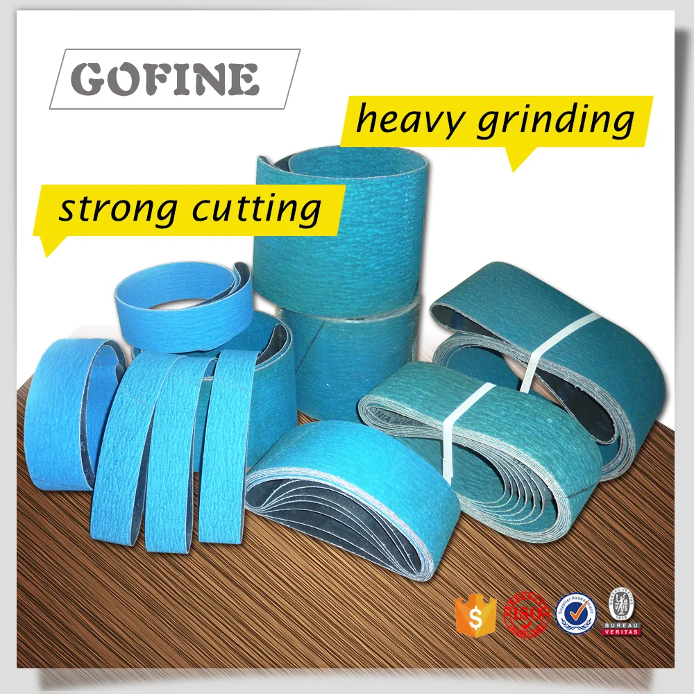 Абразивные тканевые шлифовальные ленты из циркония для шлифования металла, нержавеющей стали, легированной стали