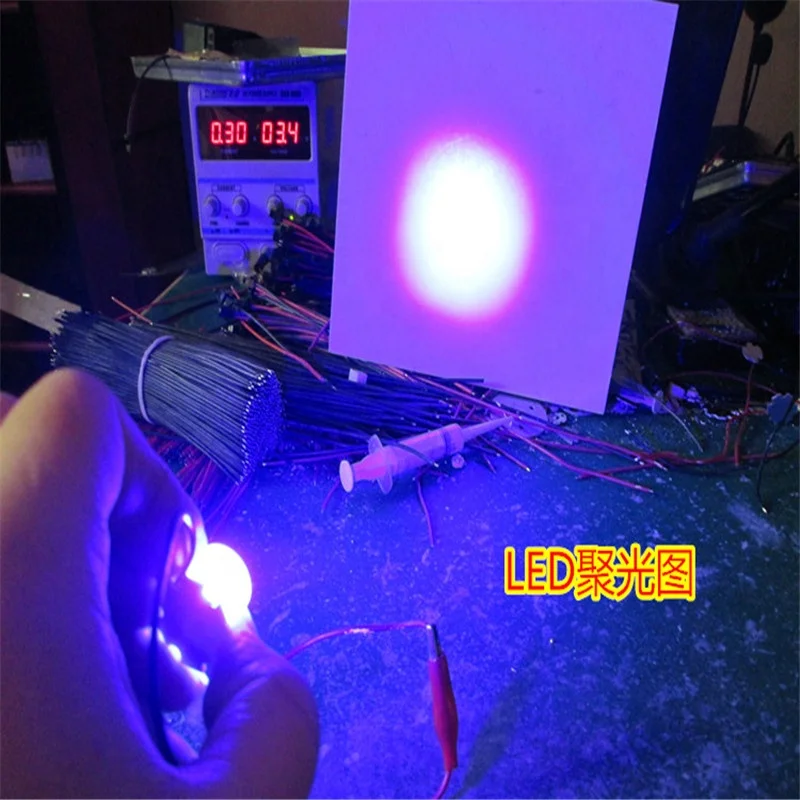 5 degree focus beam 12.5mm aspheric Pmma lens with 14mm holder 3W