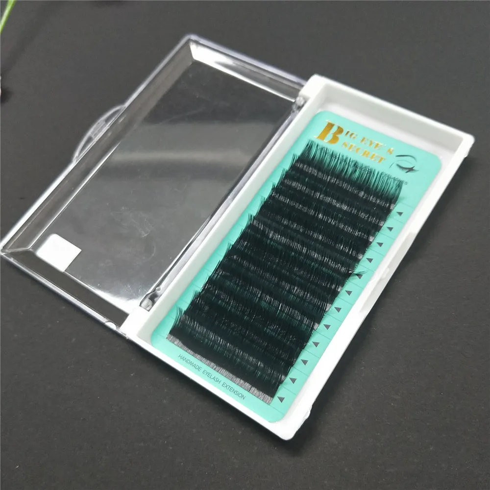 EYELASH MANUFACTURER MATTE ELLIPSE FLAT LASHES CASHMERE EYELASHES EXTENSIONS