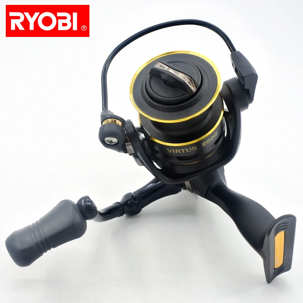 VIRTUS Aluminum Spool Foldable Handle Ryobi Fishing Reel