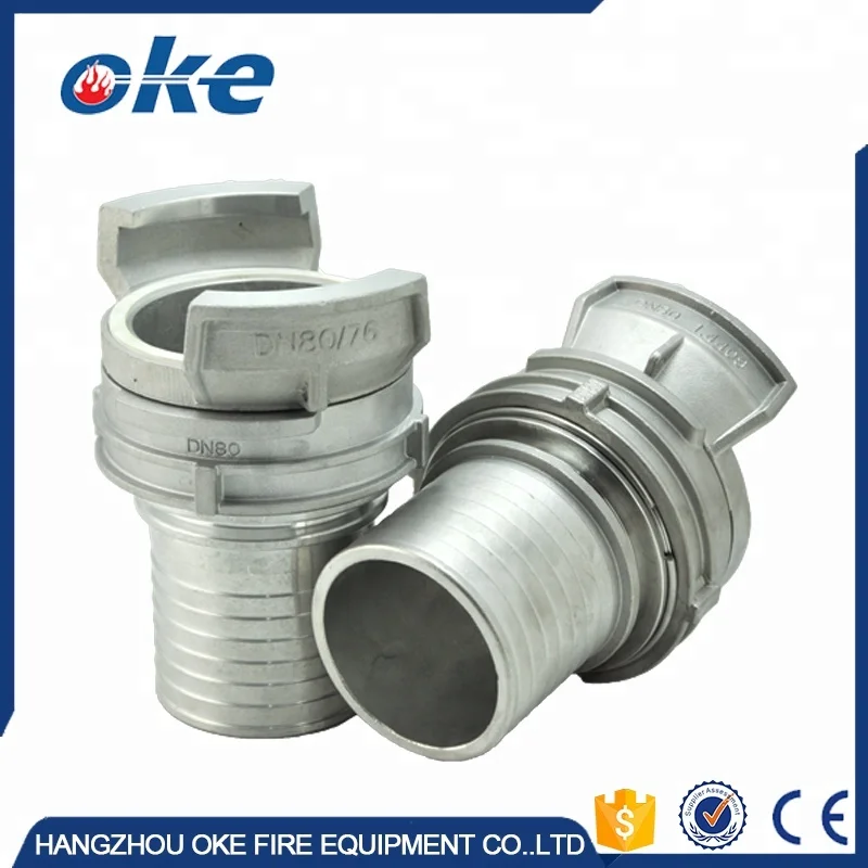 Okefire Aluminum French Type DSP Fire Hose Coupling With Smooth Tail