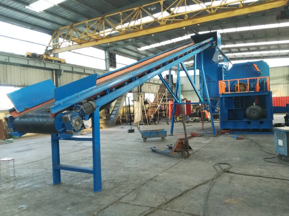 Waste Metal Engine Shredder /Industrial Copper Stator Recycling Machine for Copper Recovery