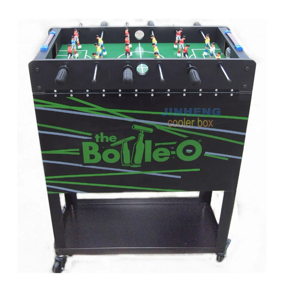 72 liter outdoor best selling metal cooler box with football game playstation