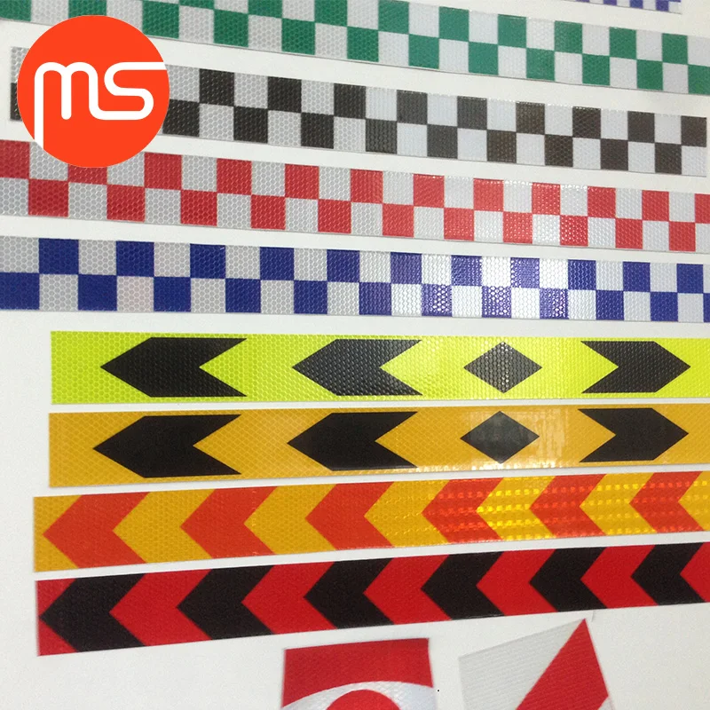 prismatic double coloured reflector sheet sheeting material sticker honeycomb reflective membrane film vinyl roll