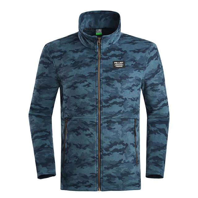 
Custom the fleece clothing Warm Camping & Hiking Wear Camo Man Fleece Jaket 