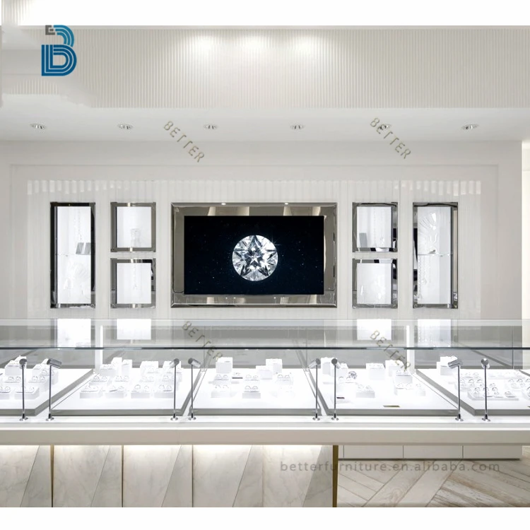 Factory Direct Sale Pandora Jewelry Display Showcase Furniture for Retail Store