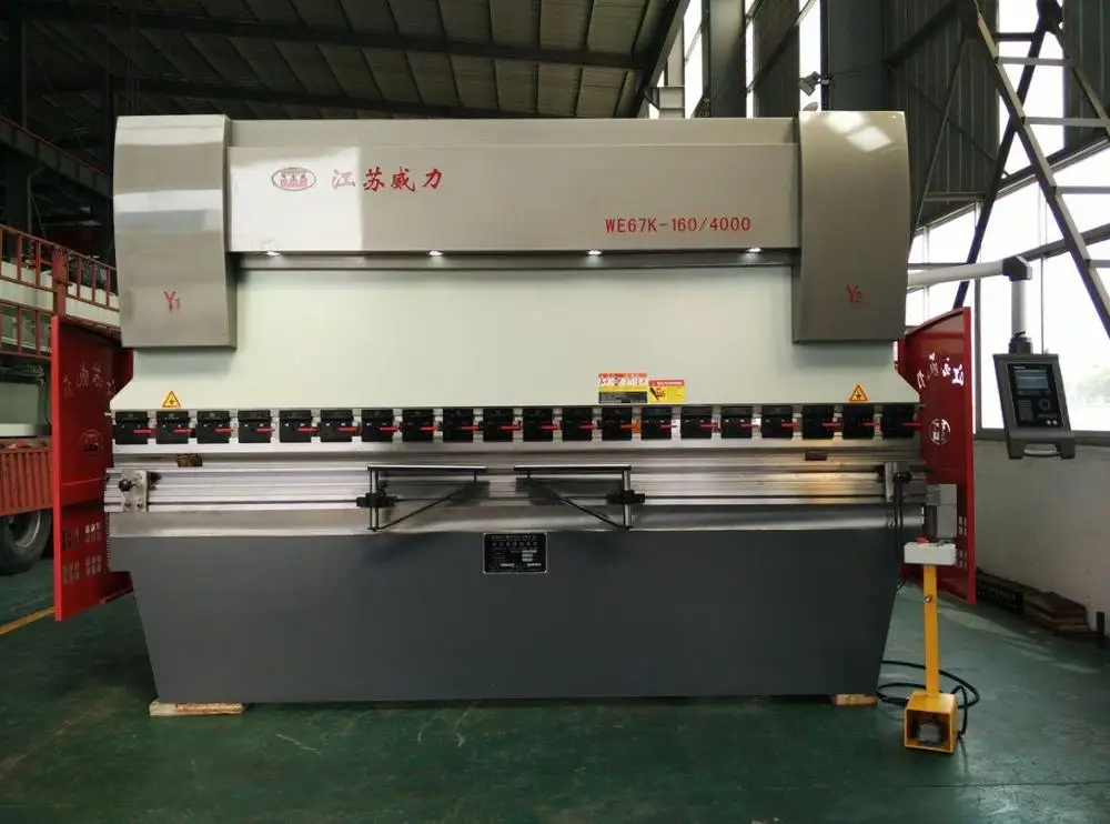 PLC Heavy Duty Folding Machine Automatic Bending Press Hydraulic Press Brake