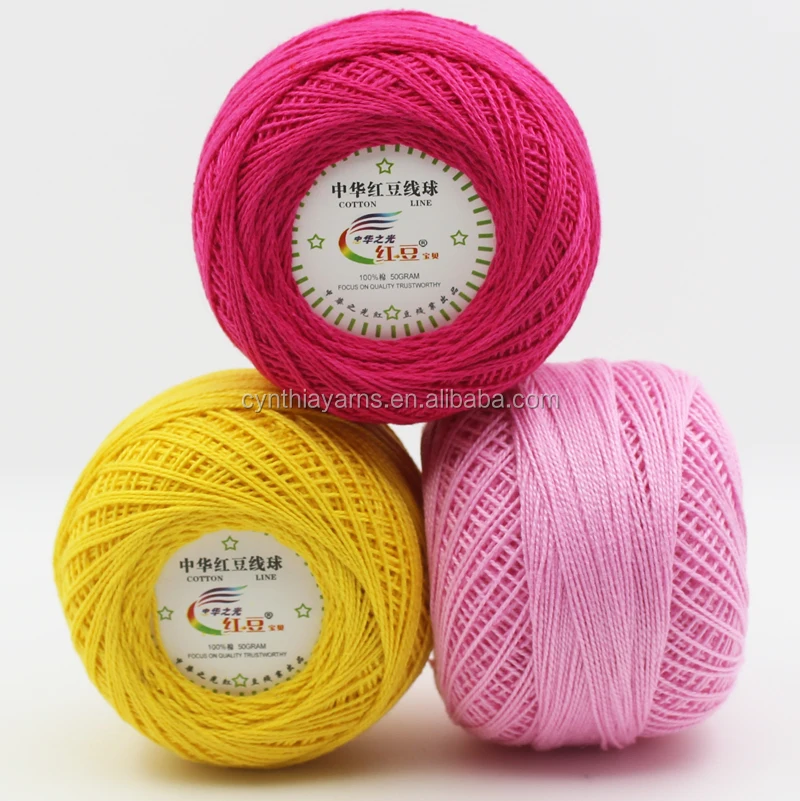 
Crochet Cotton Yarn Thin Yarn Lace Cotton Crochet Yarns 